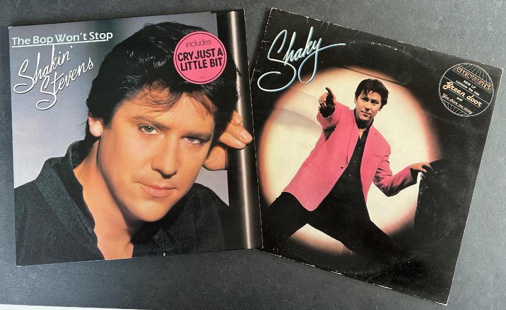 SHAKIN'. STEVENS - Shaky & The bop won't stop (2 LPs ), Enlèvement ou Envoi, 12 pouces
