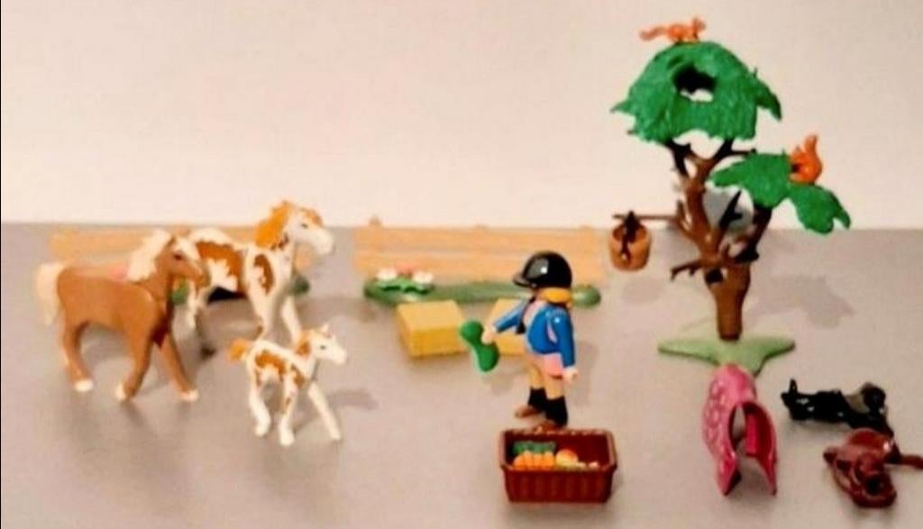 Playmobil set nr.5227/paddock met paardenfamilie, Enlèvement ou Envoi, Comme neuf, Ensemble complet