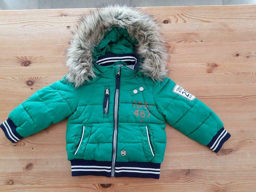 Winterjas Baker Bridge groen maat 92, Ophalen of Verzenden, Zo goed als nieuw, Baker Bridge, Jongen