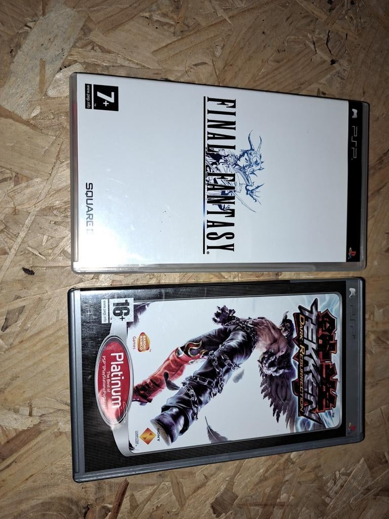 Psp Final Fantasy en Tekken, Games en Spelcomputers, Ophalen of Verzenden, Zo goed als nieuw