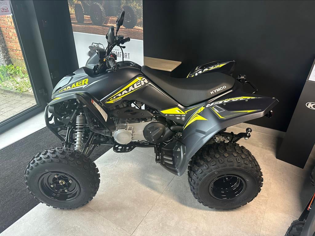 Nieuwe Kymco Maxxer 300, Motoren, 300 cc, 1 cilinder, 12 t/m 35 kW