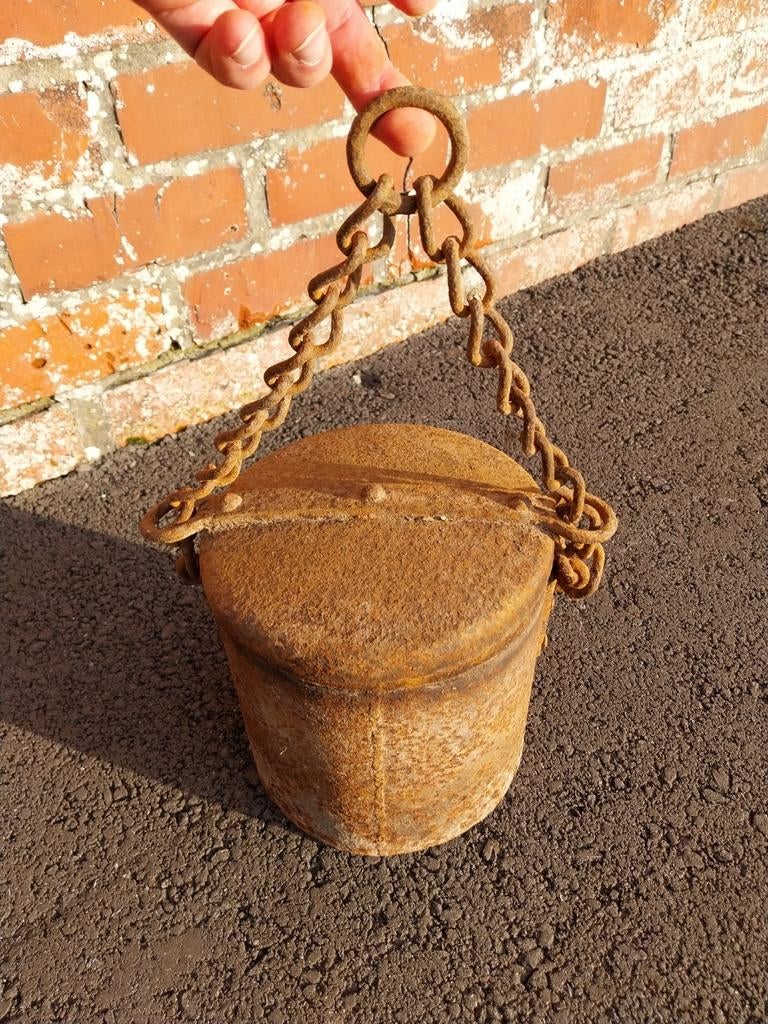 pot a graisse artillerie française hypomobile ww1 14-18, Collections, Enlèvement ou Envoi