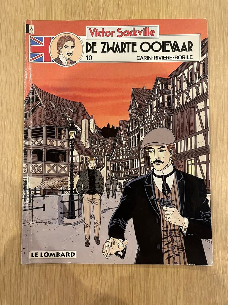 Victor Sackville - 10 - De zwarte ooievaar, Livres, BD, Une BD, Enlèvement ou Envoi, Utilisé