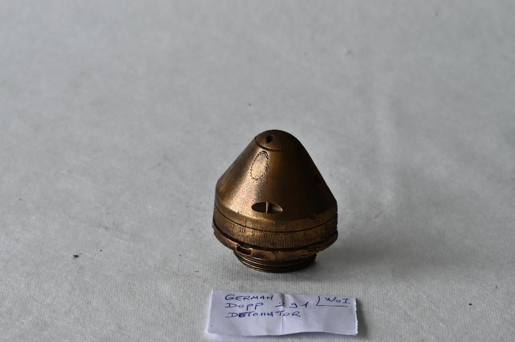 Duitse ontsteker Z91 WO1, Verzamelen, Ophalen of Verzenden, Landmacht
