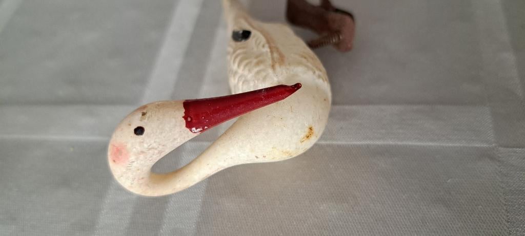 Cigogne ornement antik de Noël, Enlèvement ou Envoi