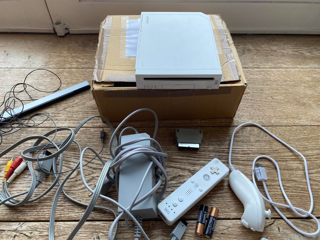 Nintendo WII + 3 games, Games en Spelcomputers, Ophalen of Verzenden, Gebruikt, Met games