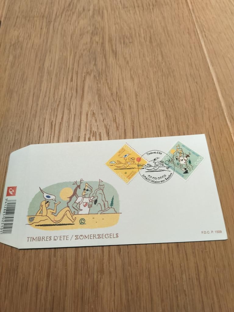 Timbres d'été de la Fdc 2005 | BPost, Timbres & Monnaies, Timbres | Enveloppes premier jour, Enlèvement ou Envoi