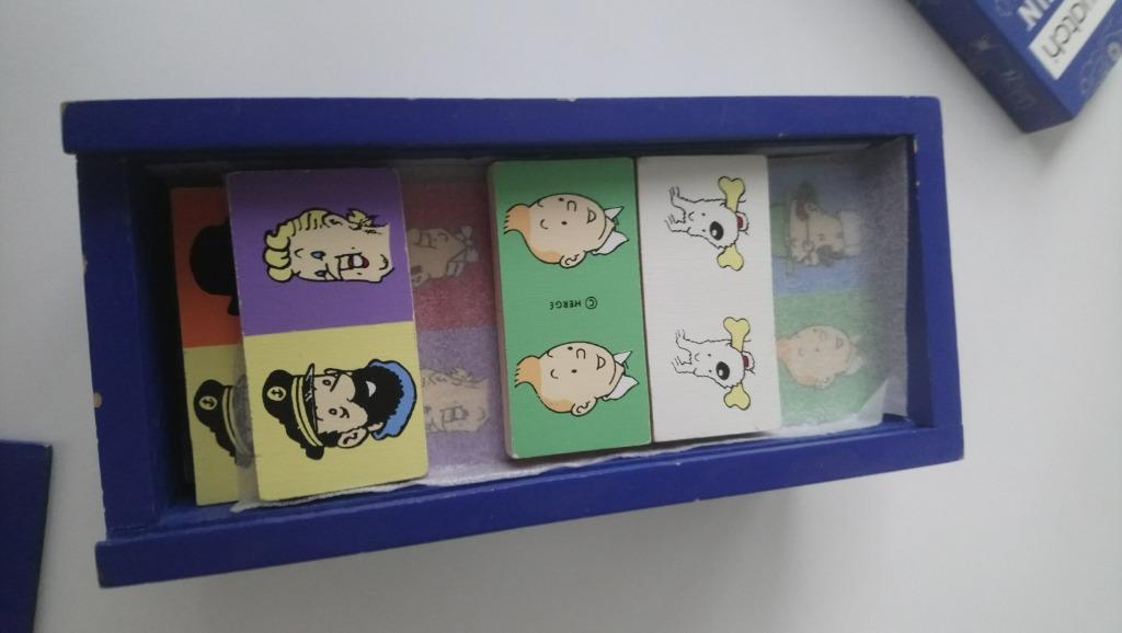 kuifje Domino spel Vilac, Enlèvement ou Envoi, Tintin, Comme neuf, Livre ou Jeu