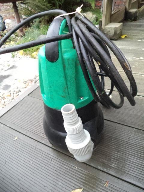 pompe a eau, Enlèvement, Utilisé
