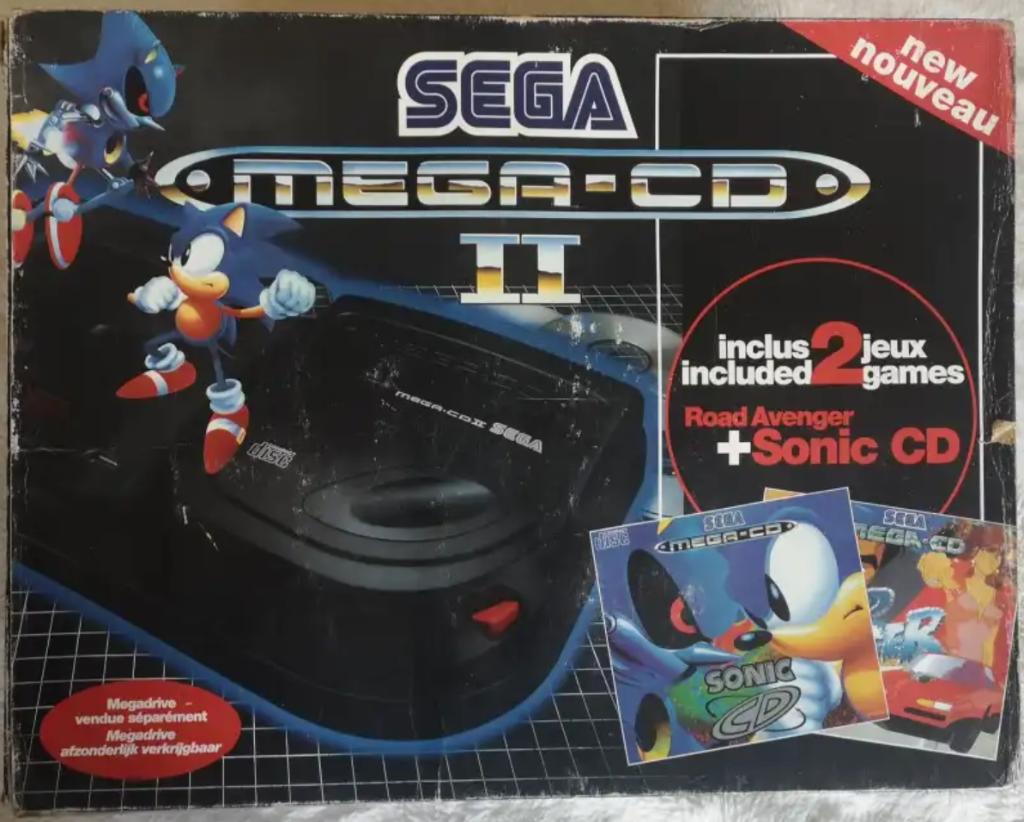 Mega cd pack Sonic, Games en Spelcomputers, Spelcomputers | Sega, Ophalen of Verzenden, Gebruikt, Met 1 controller, Overige modellen