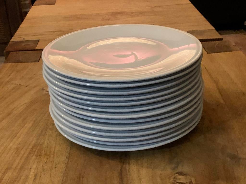Grandes assiettes blanches diamètre 31cm, Enlèvement, Comme neuf, Assiettes(s)