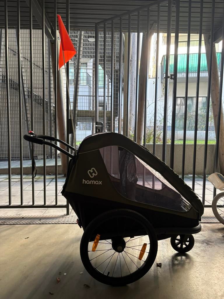 Remorque vélo  Hamax Avenida, Enlèvement ou Envoi, Neuf, Remorque pour enfant