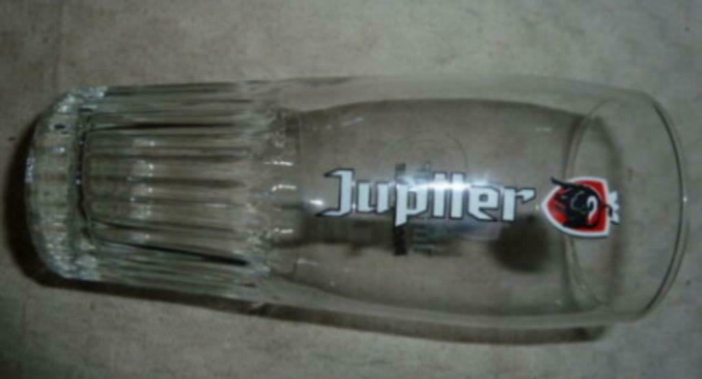 #A bier glas JUPILER met achterdruk " Jupiler Pro League ", Enlèvement ou Envoi, Neuf, Verre à bière