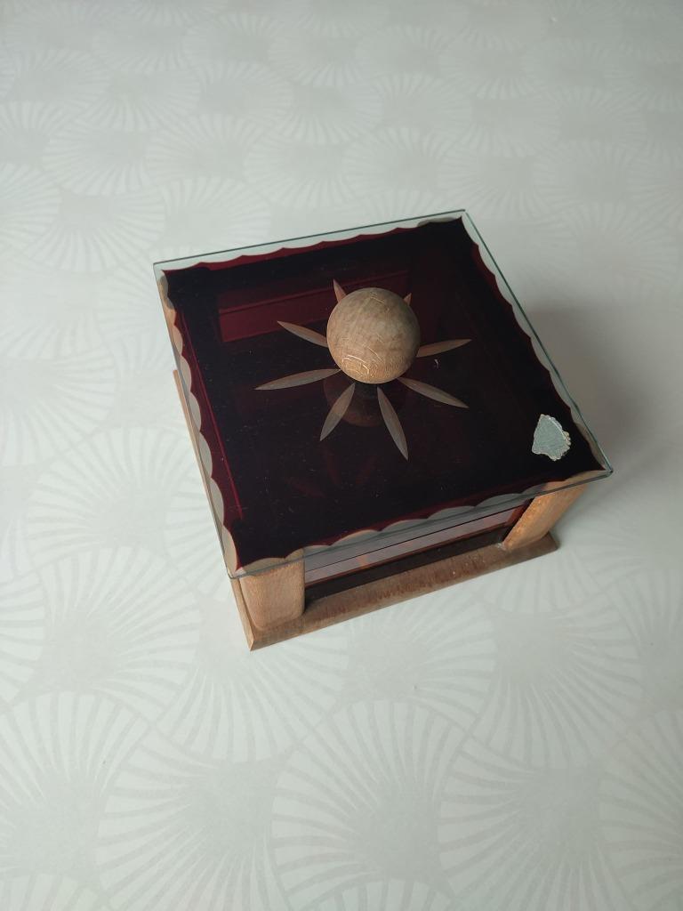 Sieradendoosje uit de jaren 50, Handtassen en Accessoires, Ophalen of Verzenden, Overige materialen, Overige typen