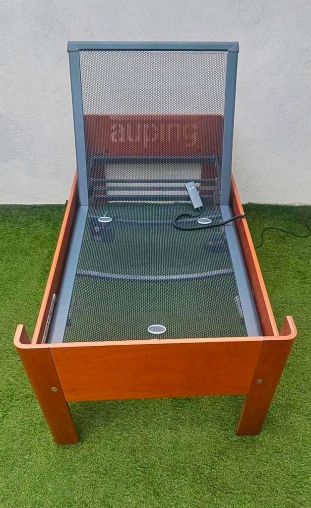 Auping Auronde Elektrisch Bed 90x200cm 48cm Hoog, Ophalen of Verzenden, Zo goed als nieuw