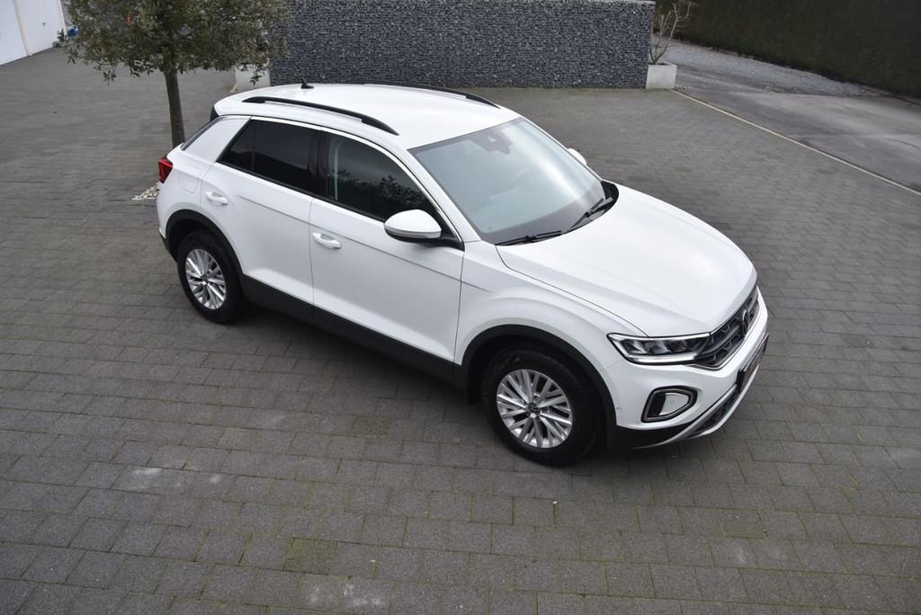 Volkswagen T-Roc 1.0 TSI 110 LIFE Zetel,Stuurverw/Cam/Led/Ca, Auto's, Voorwielaandrijving, Stof, Gebruikt, Euro 6