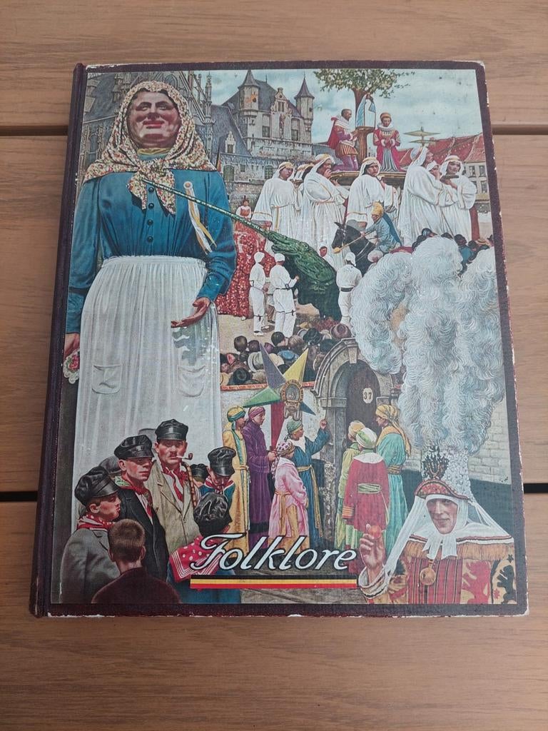 Belgische folklore deel I en deel II, Boeken, Ophalen