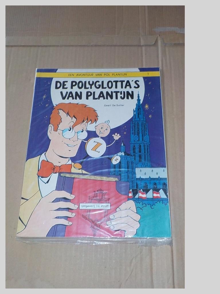 De polyglotta's van Plantijn - 1e druk 1991, Eén stripboek, Ophalen of Verzenden, Gelezen