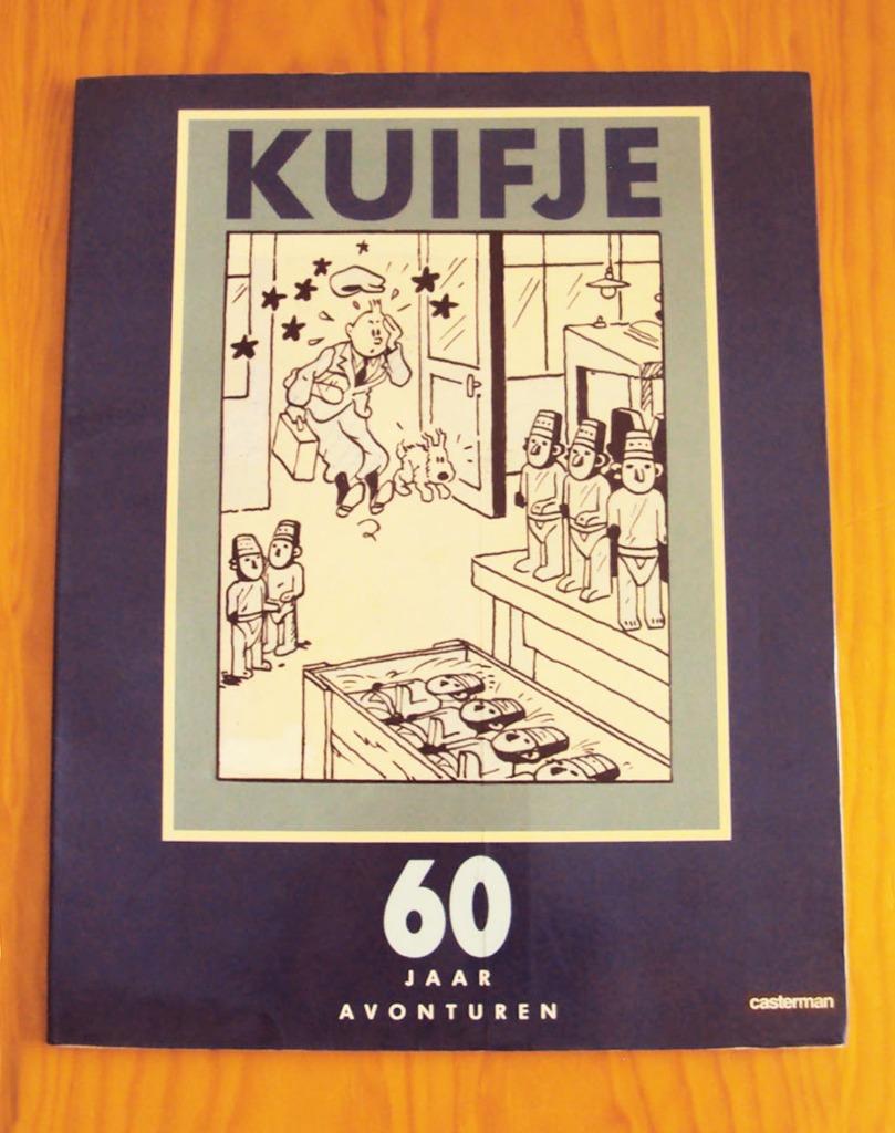 Hergé 'Kuifje, 60 jaar avonturen' 1989 - exclusief Casterman, Boeken, Verzenden, Eén stripboek, Nieuw, Hergé
