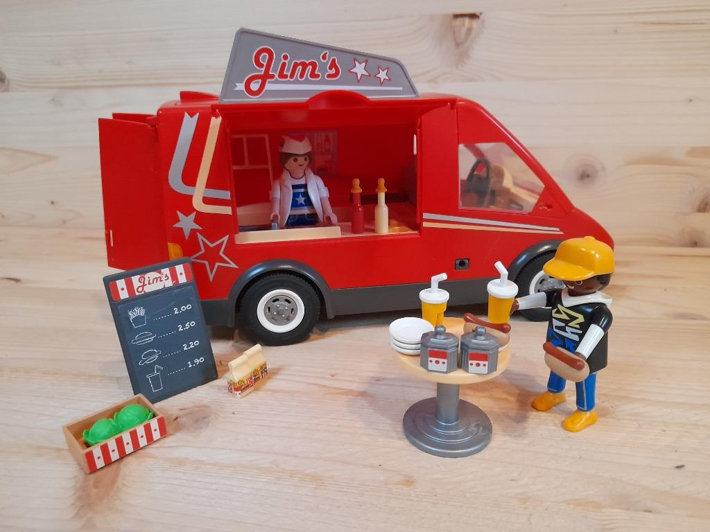 Playmobil set 5677 Jim's Food Truck, Kinderen en Baby's, Speelgoed | Playmobil, Ophalen, Zo goed als nieuw