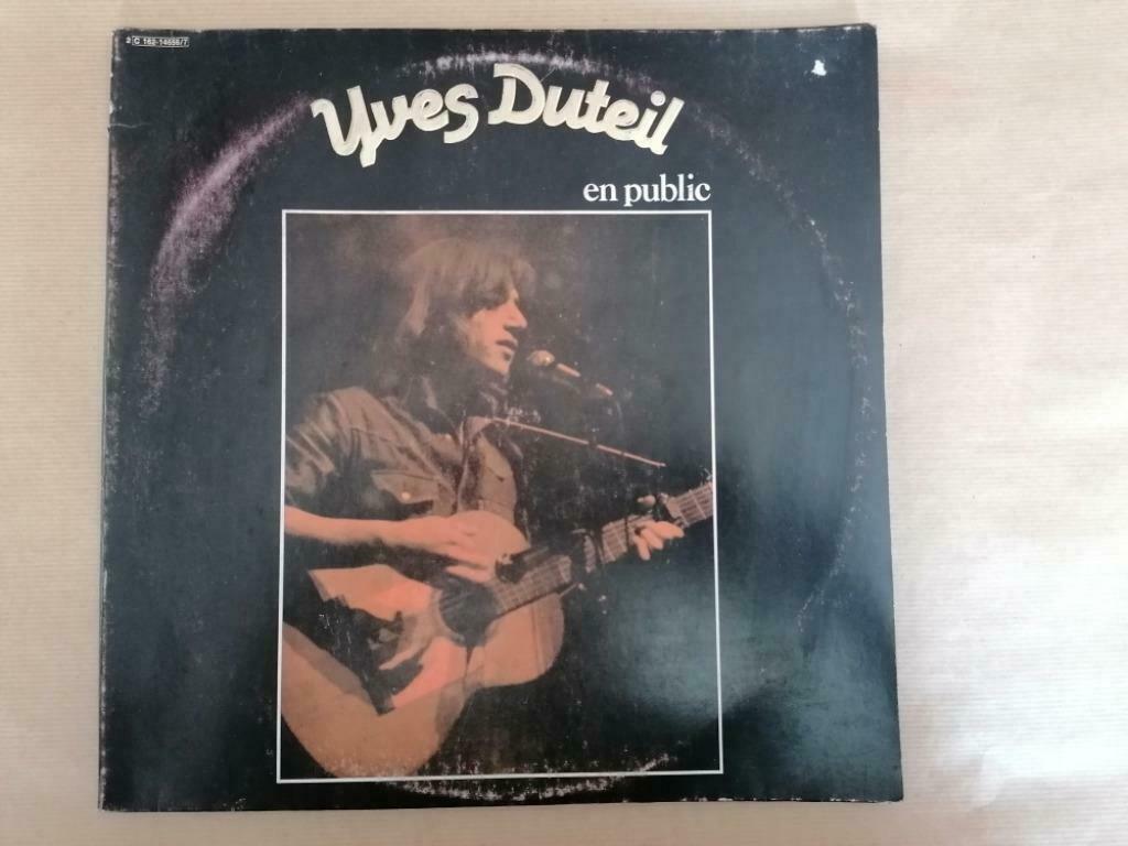 Double 33T Yves Duteil en public Label Pathe Marconi EMI  Pr, Ophalen of Verzenden
