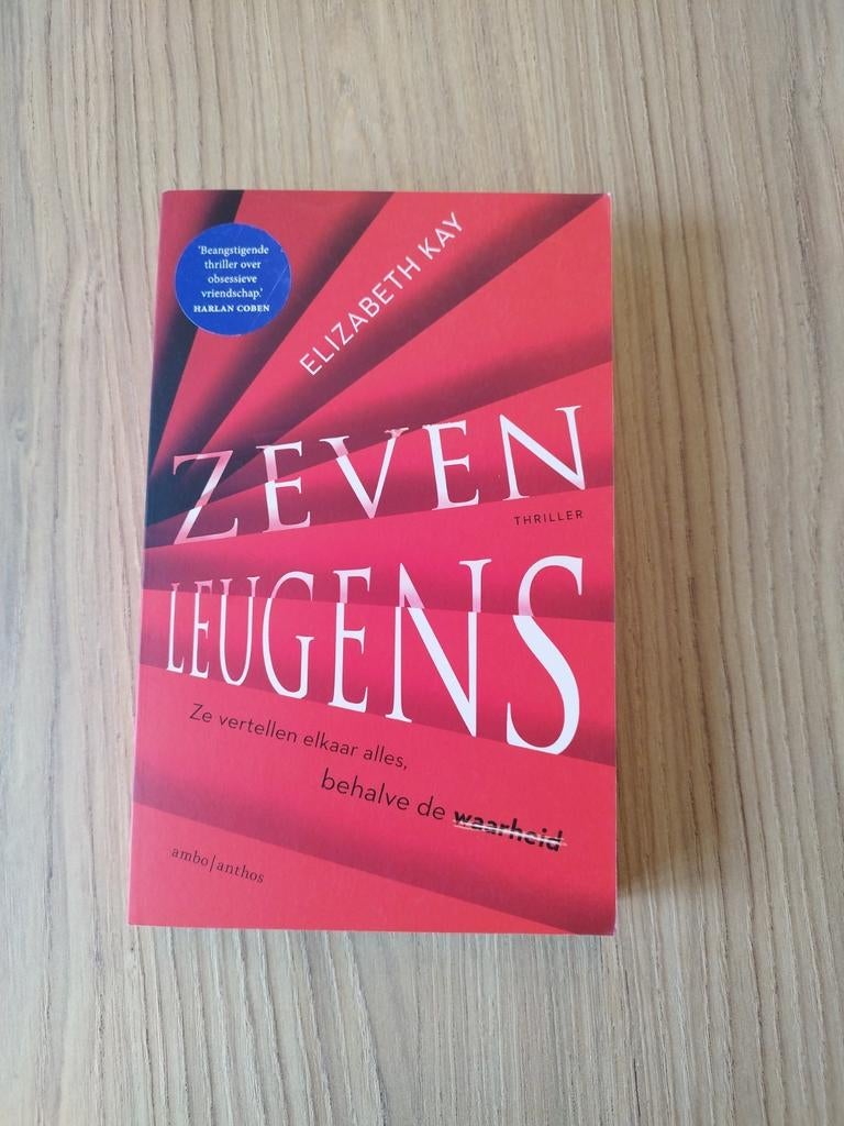 Boek te koop: Elizabeth Kay - Zeven leugens, Europa overig, Ophalen of Verzenden, Zo goed als nieuw, Elizabeth Kay
