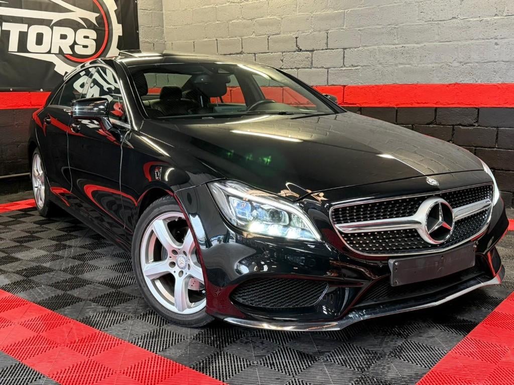 ** Mercedes CLS 220D // full options AMG**, Cuir, Achat, Entreprise, Noir