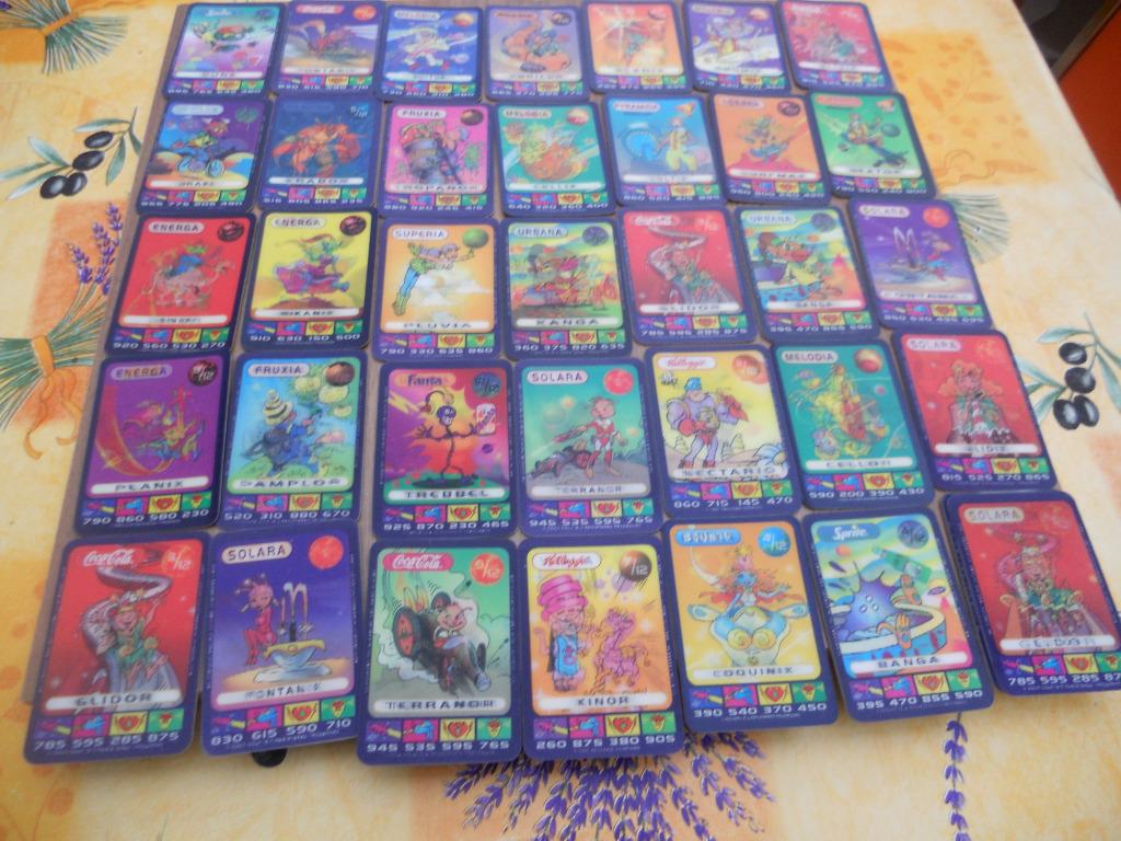 Set Spacix-kaarten  (36), Verzamelen, Ophalen of Verzenden, Gebruikt, Overige onderwerpen, Prent