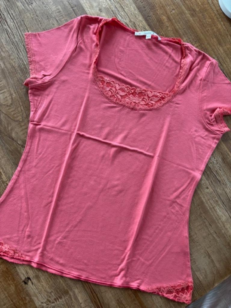 Tee-shirt Pauline B taille 40, Rouge, Manches courtes, Taille 38/40 (M), Enlèvement ou Envoi