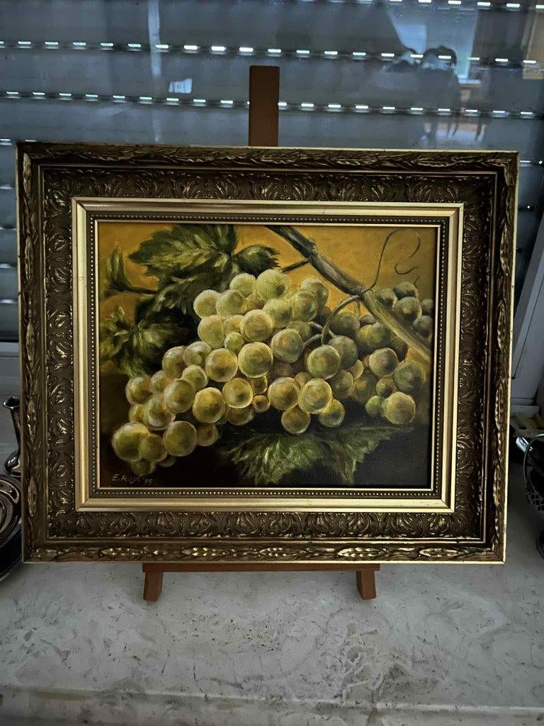 Schilderij E Rose, Ophalen