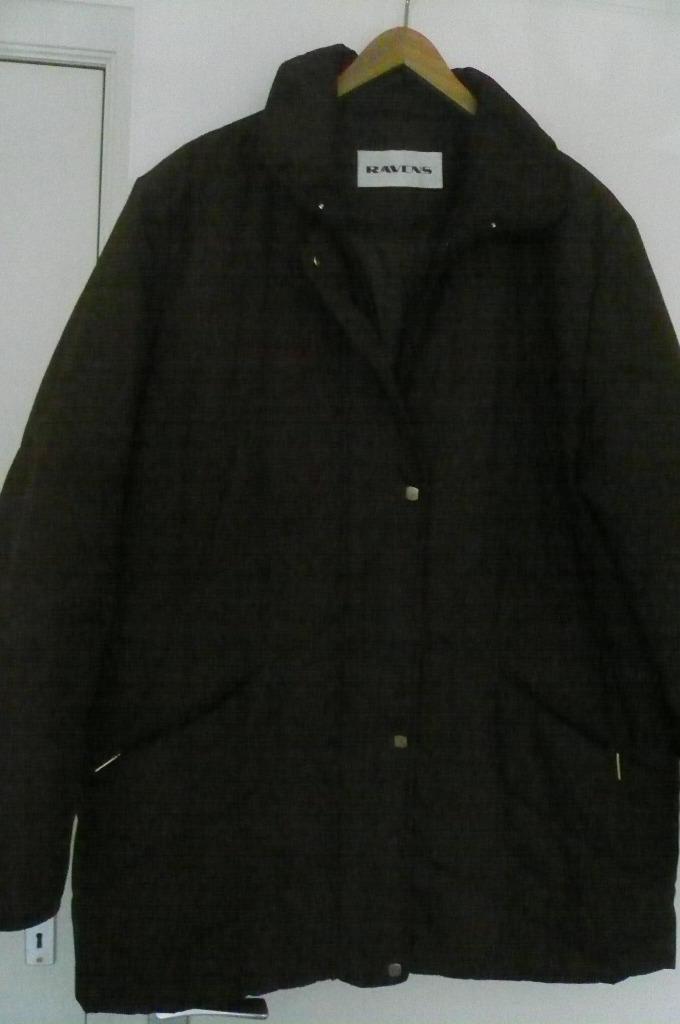 Ravens donkerbruine korte jas, Kleding | Dames, Ophalen of Verzenden, Zo goed als nieuw, Maat 42/44 (L)
