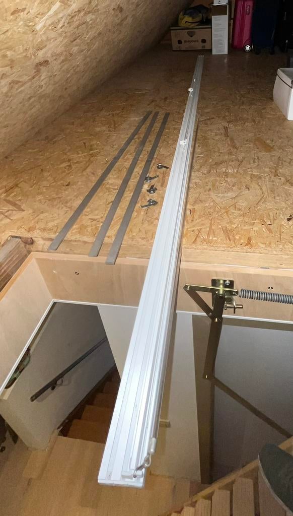 Rail voor paneelgordijn 3 panelen, Huis en Inrichting, Ophalen, Gebruikt