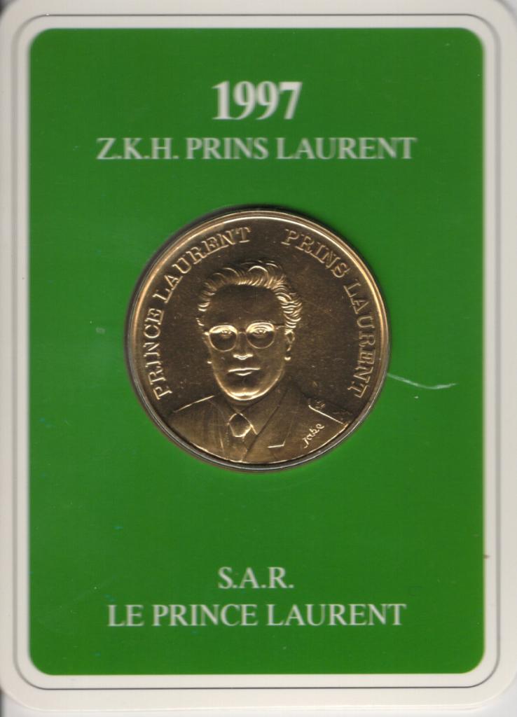 Munt Belgie 1997 - Z.K.H. Prins Laurent, Enlèvement ou Envoi, Autre, Monnaie en vrac