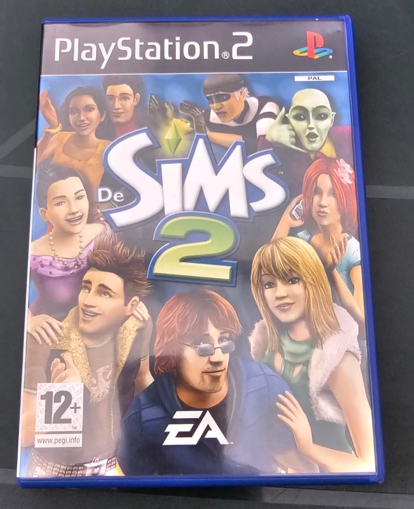 Ps 2 playstation 2 de sims 2 12+ EA games, Games en Spelcomputers, Avontuur en Actie, 2 spelers, Ophalen of Verzenden, Zo goed als nieuw