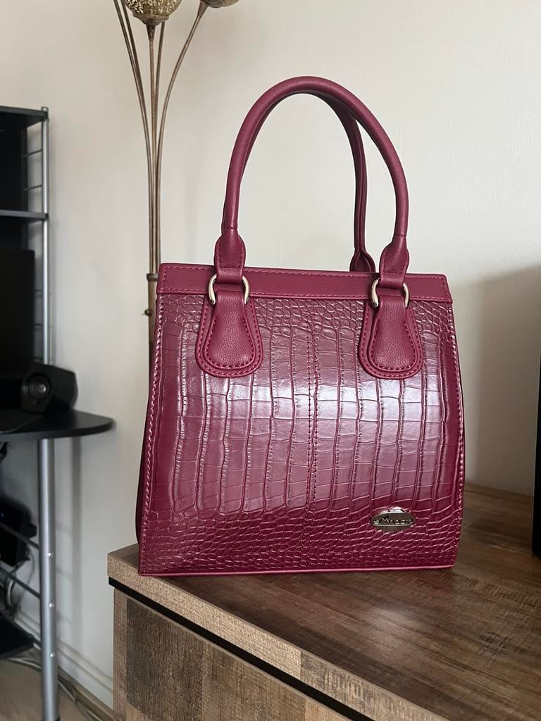 Sac à main bordeaux NEUF, Enlèvement ou Envoi, Neuf, Rouge, Sac à main