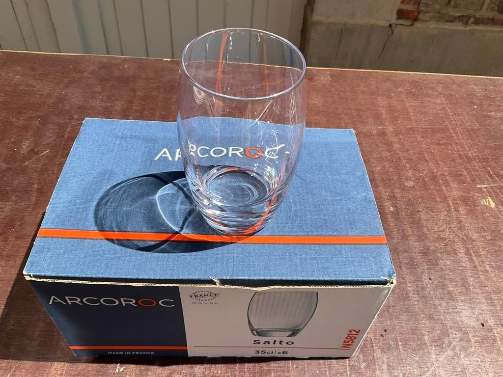 Gobelet Arcoroc Salto - 35 cl - 6 pièces, Enlèvement ou Envoi, Comme neuf