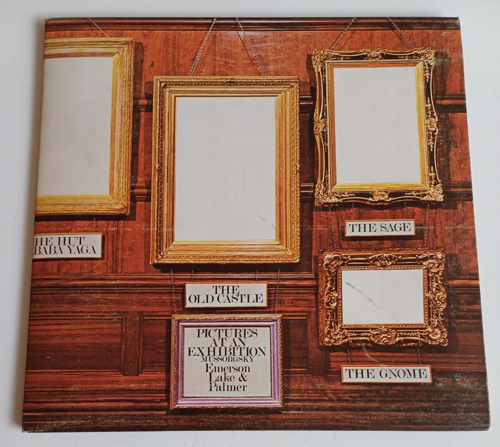 LP EMERSON LAKE & PALMER Pictures at an Exhibition PROG ROCK, Cd's en Dvd's, Vinyl | Rock, Gebruikt, 12 inch, Ophalen of Verzenden