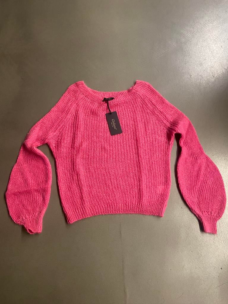 Giuliano Pull fuchsia taille uniek - Nieuw, Kleding | Dames, Maat 38/40 (M), Giuliano, Nieuw, Ophalen of Verzenden