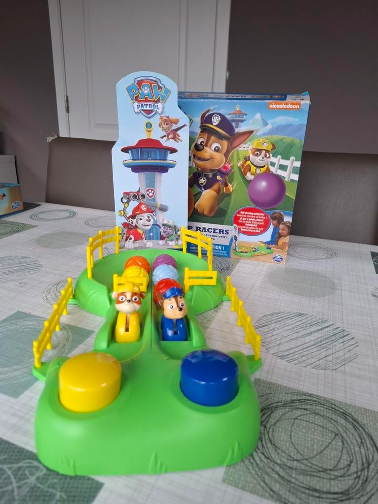Paw patrol spel: pup racers, Enlèvement