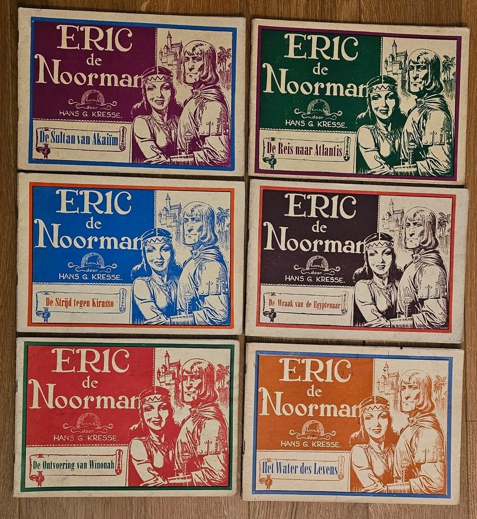 Eric de Noorman (Hans G. Kresse) 6 stuks Oblong, Boeken, Stripverhalen, Meerdere stripboeken, Ophalen of Verzenden, Zo goed als nieuw