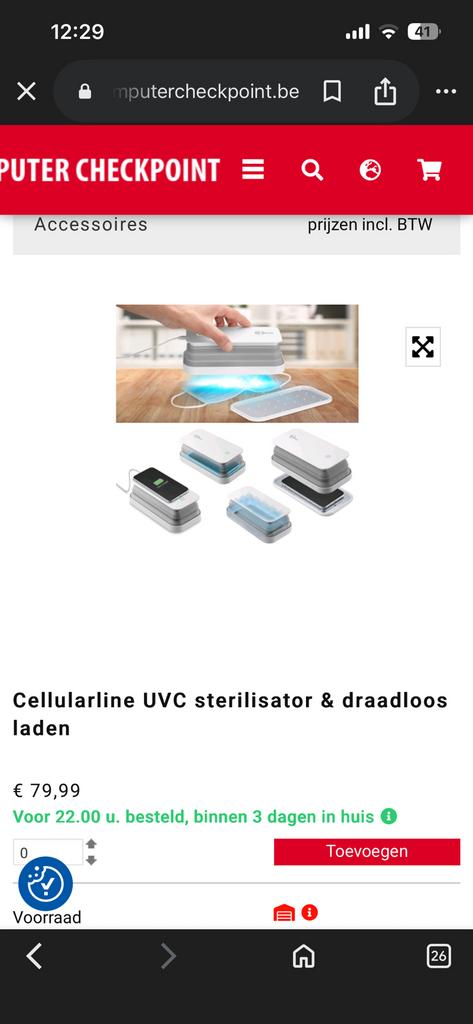 Multi-function UVC led Tserilizer, Télécoms, Téléphonie mobile | Chargeurs pour téléphone, Enlèvement, Neuf, Autres marques