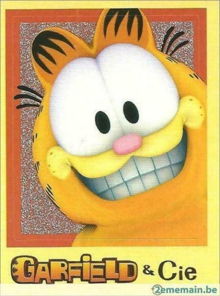 Echange stickers Garfield, Hobby en Vrije tijd, Verzenden, Zo goed als nieuw, Losse kaart