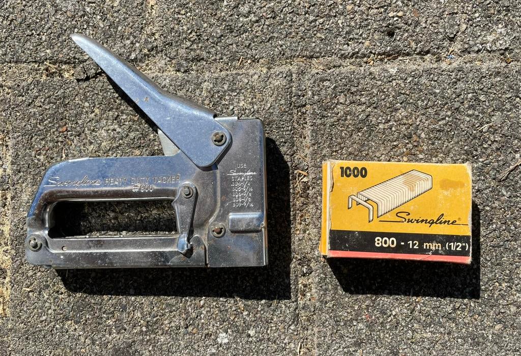Vintage Swingline heavy duty tacker #800, Enlèvement, Comme neuf