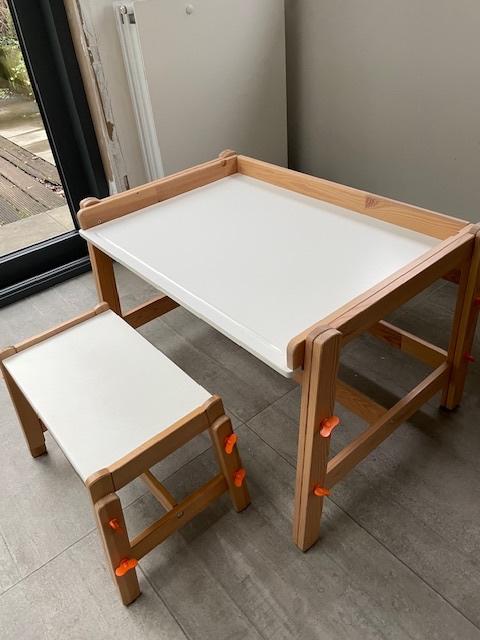 kinderburo, Kinderen en Baby's, Kinderkamer | Tafels en Stoelen, Ophalen, Gebruikt, Tafel(s) en Stoel(en)