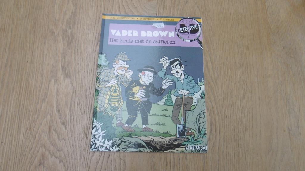 strip : Vader Brown - Het kruis met de saffieren, Boeken, Ophalen of Verzenden, Zo goed als nieuw