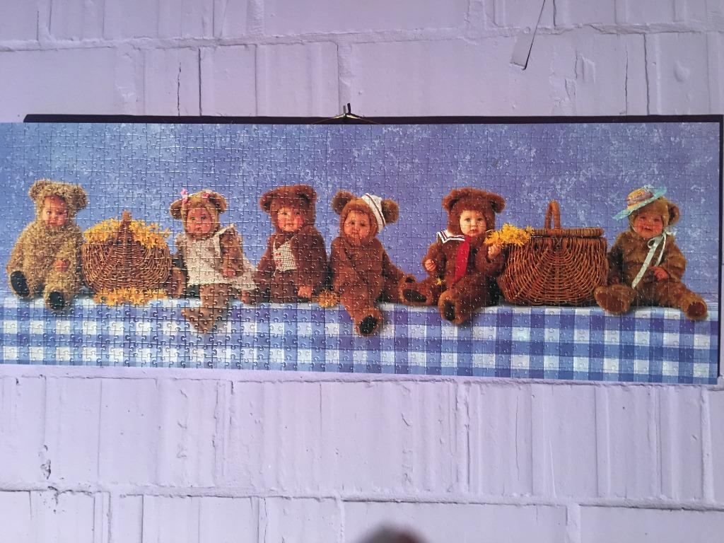 Puzzel / Kader Anne GEDDES, Ophalen of Verzenden, Zo goed als nieuw, Hout