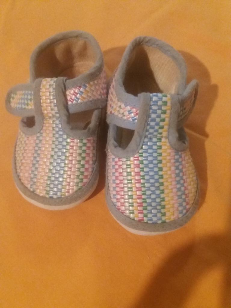 Baby zomer 1 ste schoentjes, Ophalen of Verzenden, Zo goed als nieuw, Jongetje of Meisje, Schoentjes