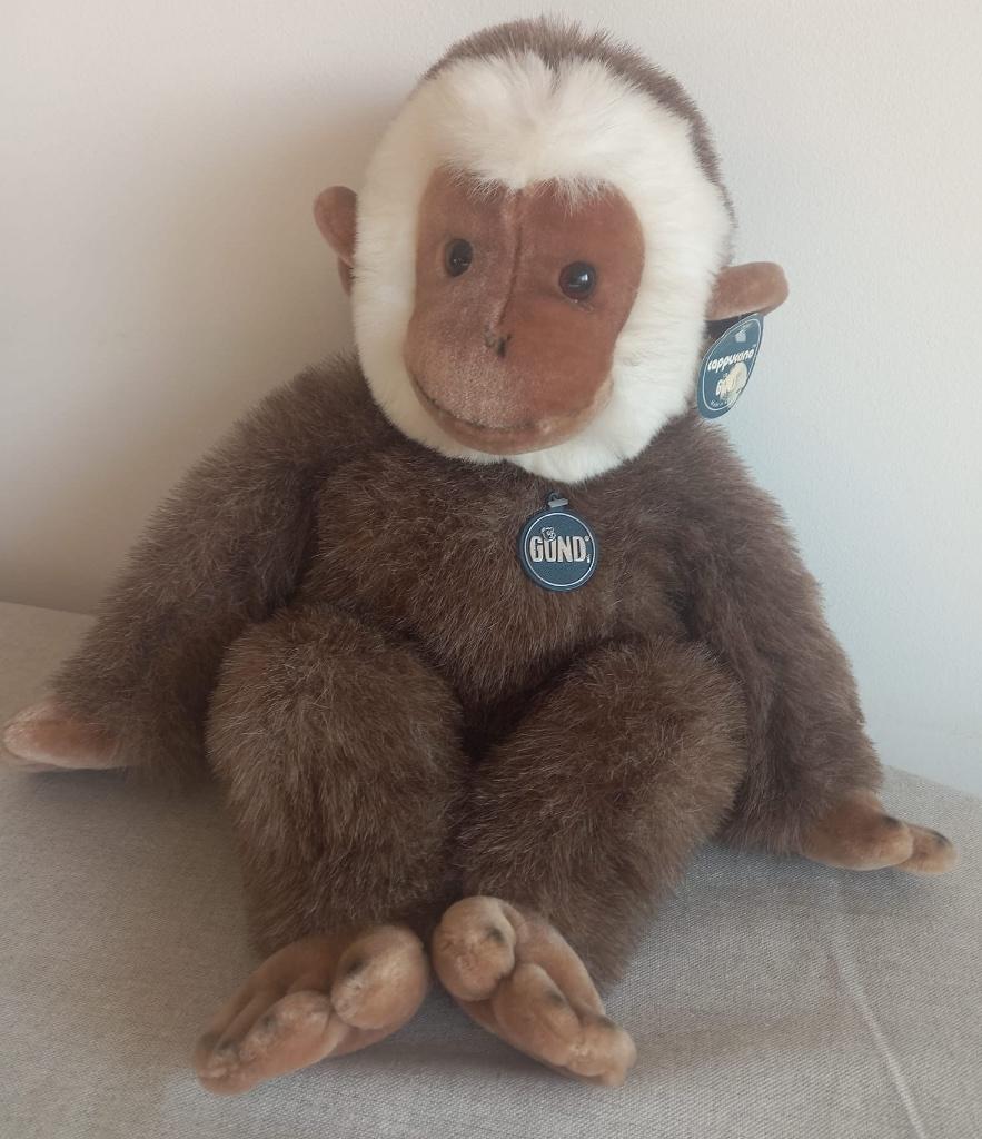 Peluche Singe (Gund - Cappuccino) - Neuf, Enlèvement ou Envoi, Neuf, Autres types