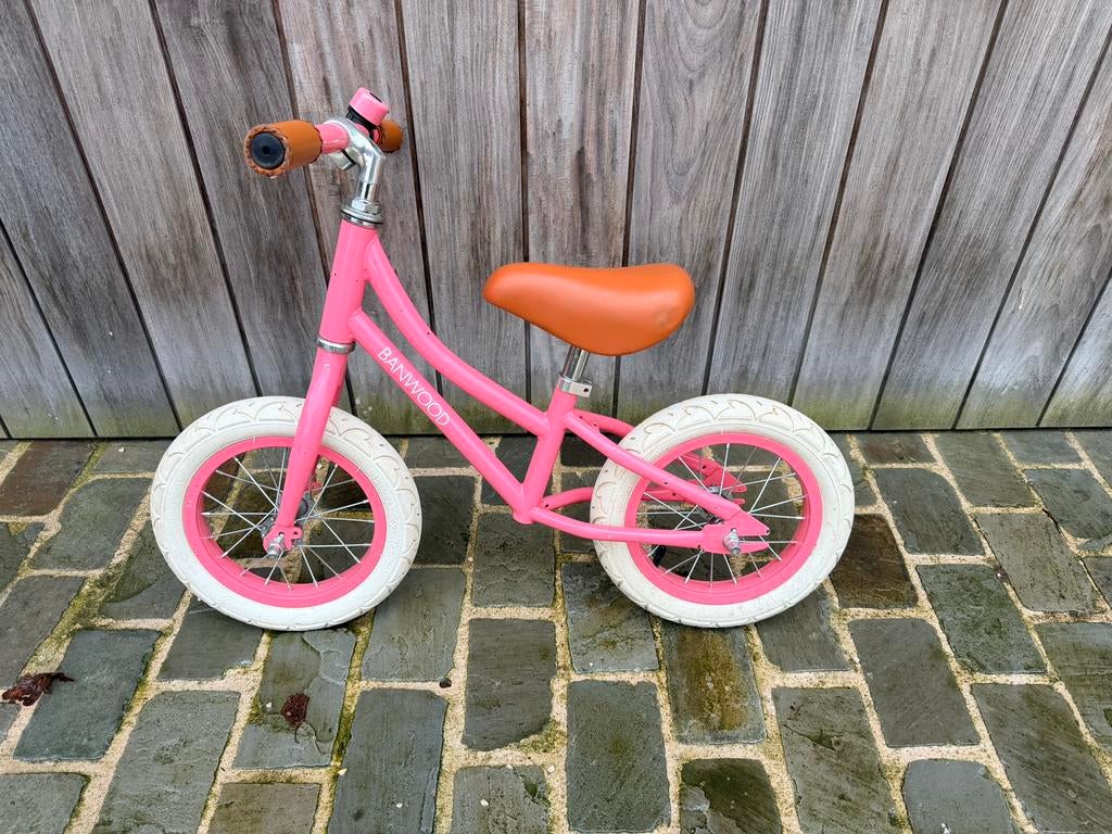 Loopfietsje meisjes Banwood, Fietsen en Brommers, Fietsen | Kinderfietsjes, Ophalen, Zo goed als nieuw