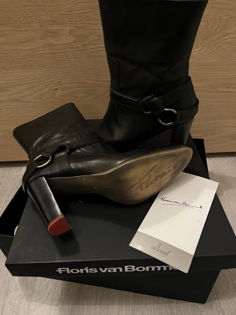 Schoenen, Zwart, Overige typen, Floris van Bommel, Nieuw